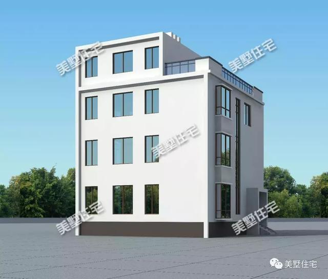 現(xiàn)代風美墅設計圖，開間11米還帶堂屋和神臺，個性時尚又接地氣