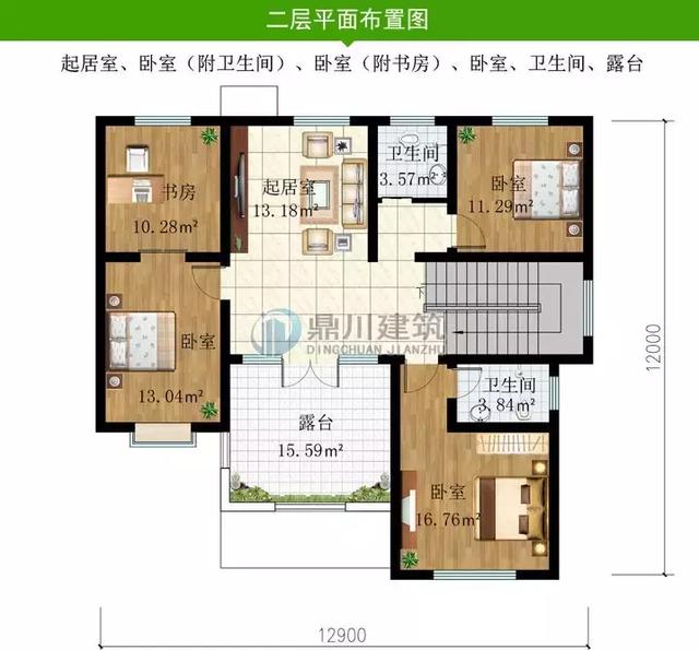 5套帶小院的中式小別墅設(shè)計(jì)圖，鐘靈毓秀宛若一幅山水畫