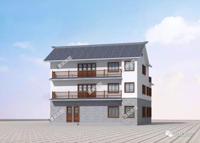 新中式風(fēng)格鄉(xiāng)村自建房推薦，復(fù)古有韻味，兩棟很有味道的住宅