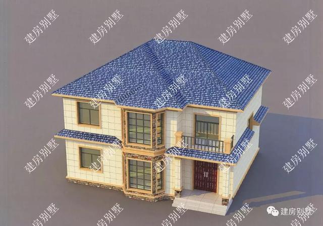 兩棟簡(jiǎn)單大氣的別墅設(shè)計(jì)圖，第一棟造起來(lái)只要20多萬(wàn)