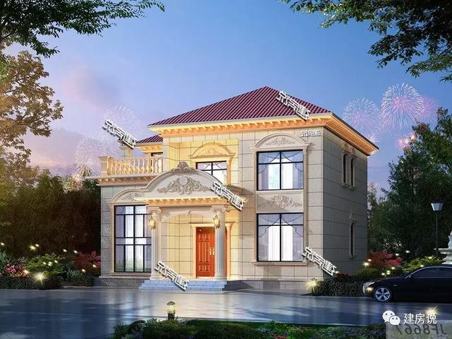 漂亮別墅設(shè)計(jì)圖，28萬就能建，搶手！非常搶手！