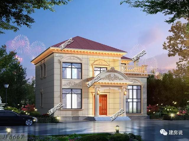 漂亮別墅設(shè)計(jì)圖，28萬就能建，搶手！非常搶手！