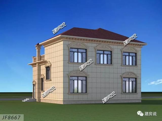 漂亮別墅設(shè)計(jì)圖，28萬就能建，搶手！非常搶手！