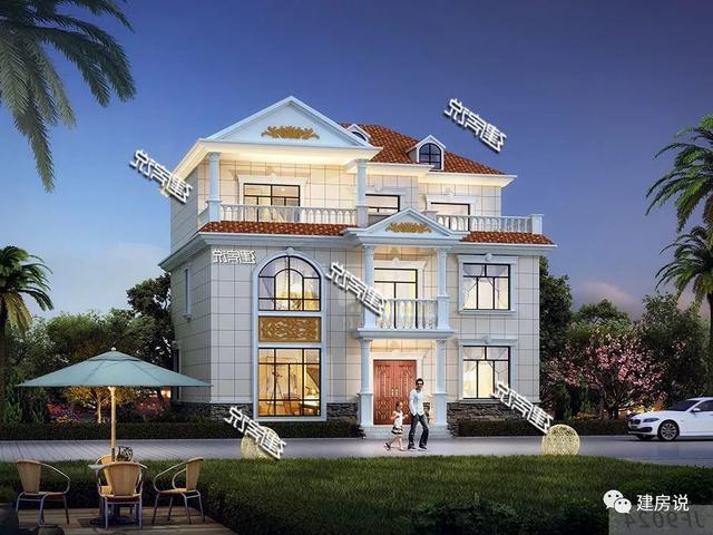 漂亮別墅設(shè)計(jì)圖，花43萬(wàn)建，新年新氣象，開運(yùn)一整年