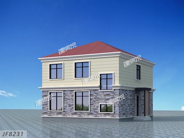 好消息！占地115平的二層別墅設(shè)計圖，你有30萬就能拿下