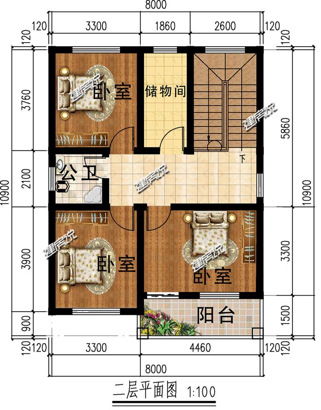 3款不同風(fēng)格的別墅設(shè)計(jì)圖，造價(jià)都在二十多萬，看到就是賺到