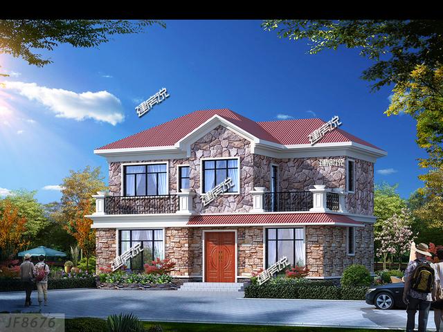 3款不同風(fēng)格的別墅設(shè)計(jì)圖，造價(jià)都在二十多萬，看到就是賺到