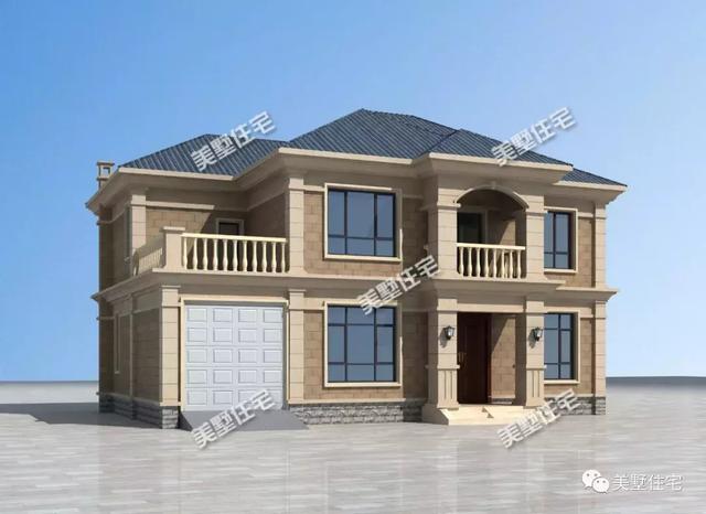 小別墅設(shè)計(jì)圖，二十多萬(wàn)就能建，6間臥室還帶車庫(kù)，太值了！