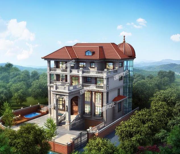 精美豪宅設(shè)計(jì)圖推薦，廣東煤老板回鄉(xiāng)蓋3000萬(wàn)豪宅，艷羨十里八鄉(xiāng)，把福建也比下去