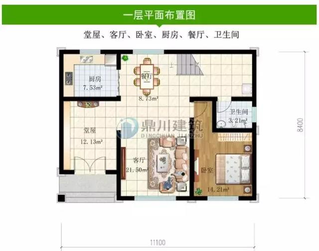 二層小別墅設(shè)計(jì)圖，進(jìn)深8米，18萬造價經(jīng)濟(jì)實(shí)用，農(nóng)村都能建！