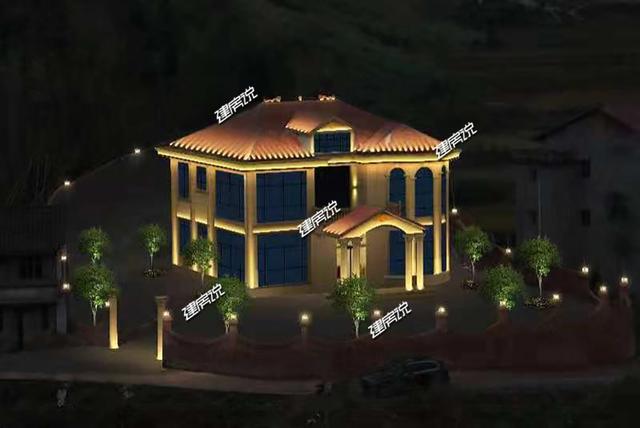 江西老表的別墅設(shè)計圖，花20萬建造，村里人那叫一個夸好，紛紛問他借圖紙