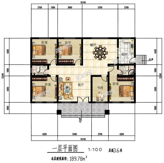 7款實(shí)用一層別墅設(shè)計(jì)圖，最低造價(jià)19萬，你值得擁有