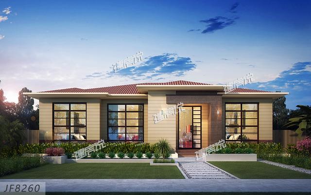 7款實(shí)用一層別墅設(shè)計(jì)圖，最低造價(jià)19萬，你值得擁有