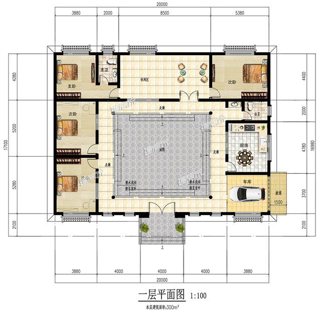 7款實(shí)用一層別墅設(shè)計(jì)圖，最低造價(jià)19萬，你值得擁有