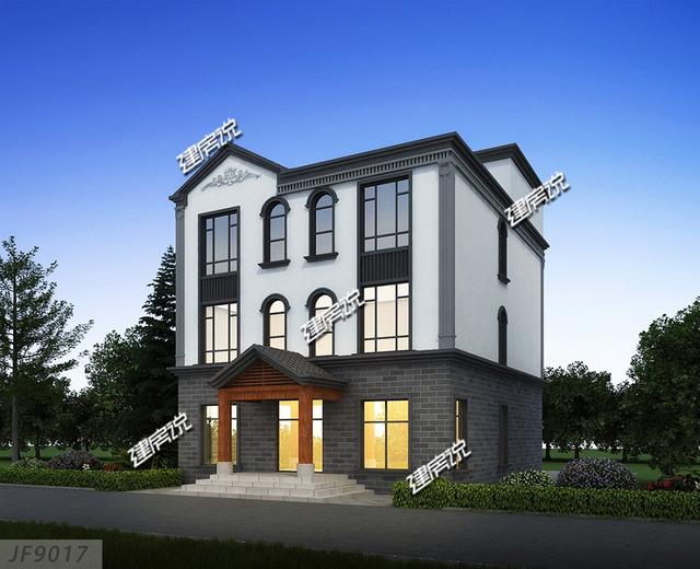 3層別墅設(shè)計(jì)圖推薦，童先生建了棟給父母，村里人十分眼紅，天天去串門