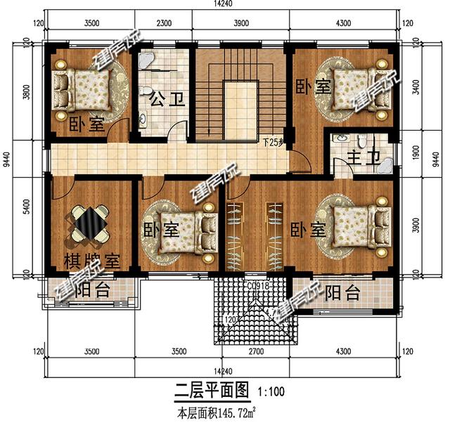 簡(jiǎn)單別墅設(shè)計(jì)圖，厲害了！在農(nóng)村，30萬(wàn)就能建一棟這么漂亮的別墅