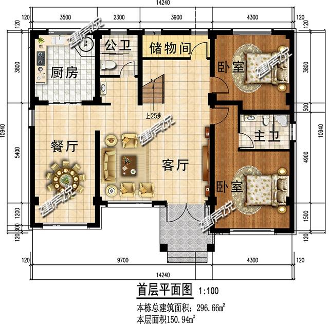 簡(jiǎn)單別墅設(shè)計(jì)圖，厲害了！在農(nóng)村，30萬(wàn)就能建一棟這么漂亮的別墅