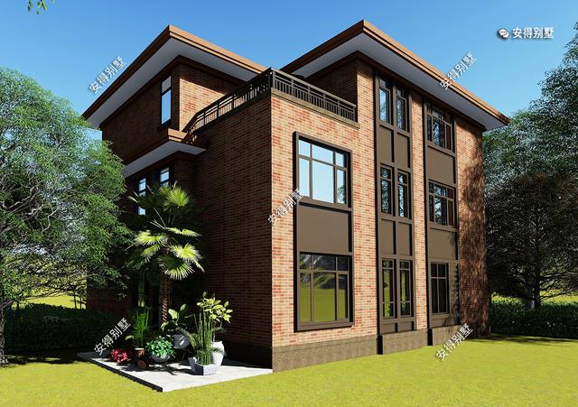 百看不厭的現(xiàn)代中式別墅設(shè)計(jì)圖，只怪沒早看到這套圖紙，平面一級(jí)棒！