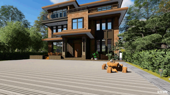 百看不厭的現(xiàn)代中式別墅設(shè)計(jì)圖，只怪沒早看到這套圖紙，平面一級(jí)棒！