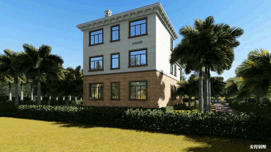 造價經(jīng)濟、平面實用的3層歐式別墅設計圖，回農(nóng)村建一棟，讓家人住豪宅