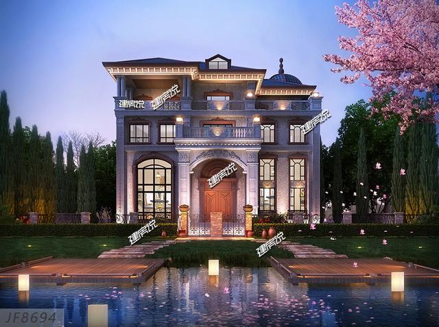 120萬的福建別墅設(shè)計圖，夠氣派夠牛掰，建棟在村里就是風(fēng)云人物了