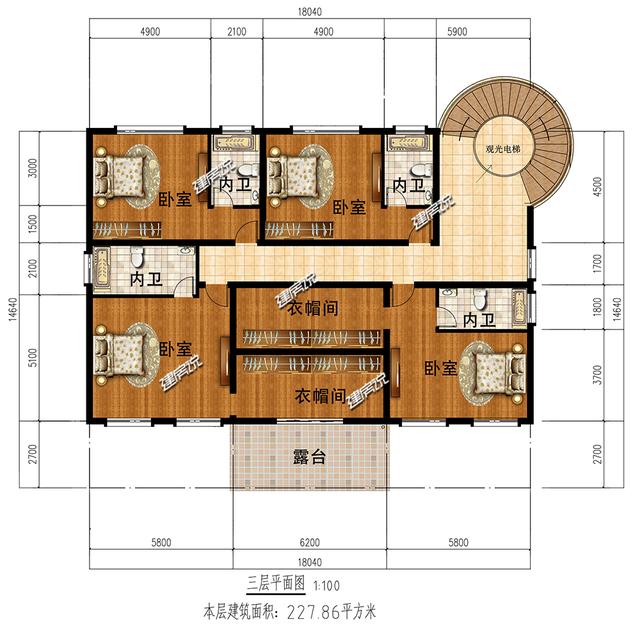 120萬的福建別墅設(shè)計圖，夠氣派夠牛掰，建棟在村里就是風(fēng)云人物了