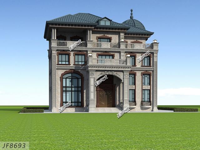 120萬的福建別墅設(shè)計圖，夠氣派夠牛掰，建棟在村里就是風(fēng)云人物了