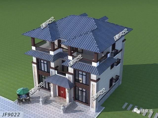 125㎡新中式別墅設(shè)計(jì)圖，經(jīng)典又實(shí)惠，好戶型，歡迎收藏！