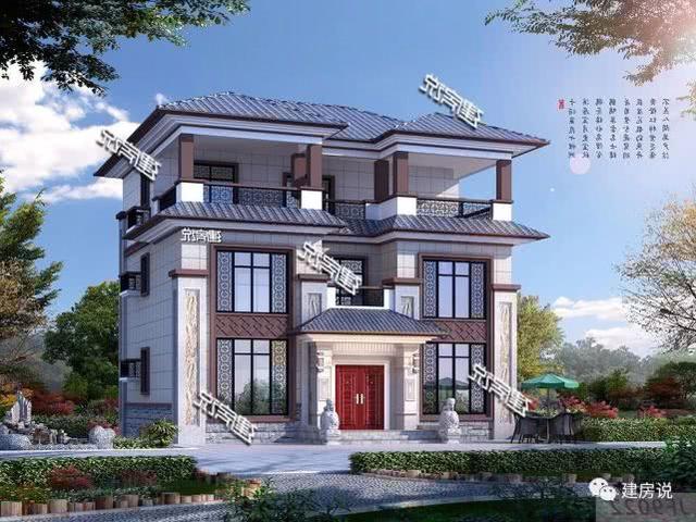 125㎡新中式別墅設(shè)計(jì)圖，經(jīng)典又實(shí)惠，好戶型，歡迎收藏！