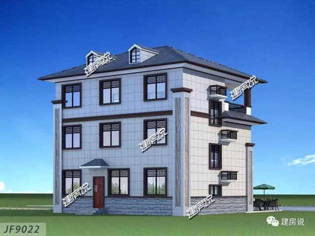 125㎡新中式別墅設(shè)計(jì)圖，經(jīng)典又實(shí)惠，好戶型，歡迎收藏！