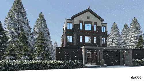 中式別墅設(shè)計(jì)圖，勝過(guò)四合院，樓中樓客廳7間臥室，親戚朋友都說(shuō)好