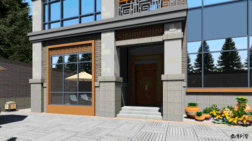 中式別墅設(shè)計(jì)圖，勝過(guò)四合院，樓中樓客廳7間臥室，親戚朋友都說(shuō)好