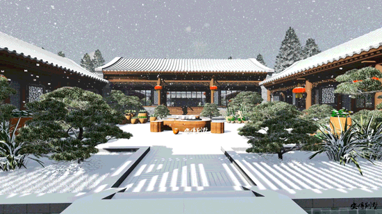 有規(guī)有矩、方正大氣的中式四合院設(shè)計圖推薦