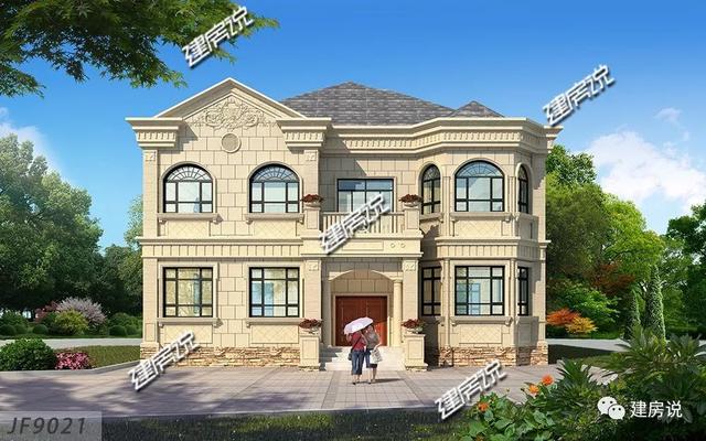 2層氣質(zhì)別墅設(shè)計(jì)圖，建一棟，你就是全村最亮眼的人