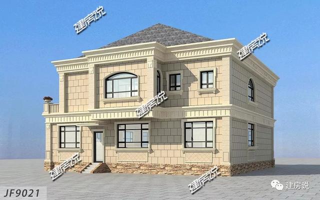 2層氣質(zhì)別墅設(shè)計(jì)圖，建一棟，你就是全村最亮眼的人