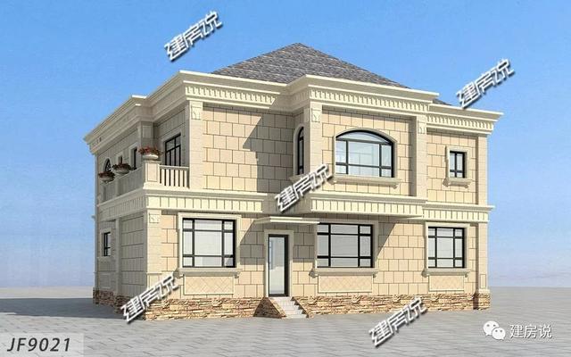 2層氣質(zhì)別墅設(shè)計(jì)圖，建一棟，你就是全村最亮眼的人