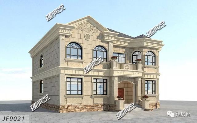 2層氣質(zhì)別墅設(shè)計(jì)圖，建一棟，你就是全村最亮眼的人