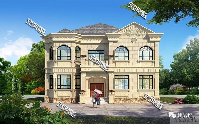 2層氣質(zhì)別墅設(shè)計(jì)圖，建一棟，你就是全村最亮眼的人