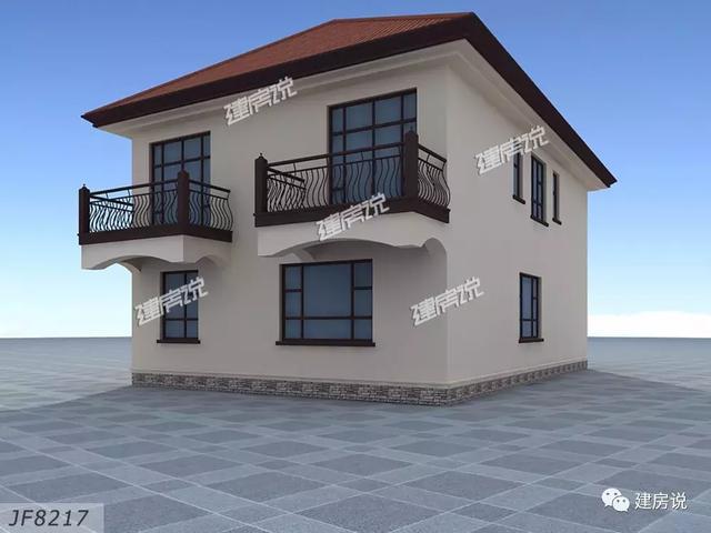 異國風(fēng)情的別墅設(shè)計圖，31萬建造，天天如度假，太享受了！