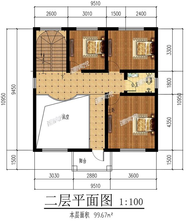 三層別墅設計圖，江西老表建了棟面寬僅9.5米，人人都夸氣派，成了全村焦點