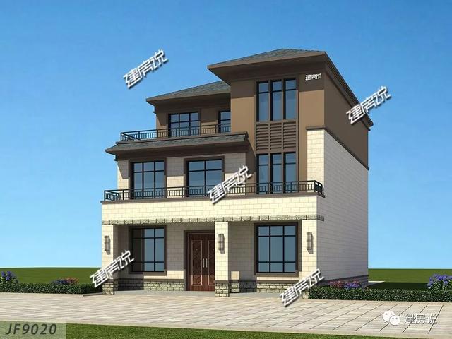 這套3層新中式設(shè)計圖，耐看又實用，不建一棟太可惜了