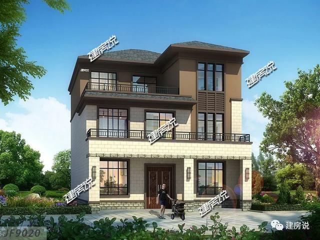 這套3層新中式設(shè)計圖，耐看又實用，不建一棟太可惜了