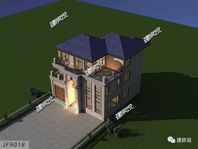 3層別墅設(shè)計圖，選這款，實用又上檔次，完全不輸大豪宅