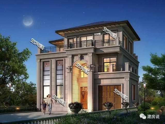 3層別墅設(shè)計圖，選這款，實用又上檔次，完全不輸大豪宅