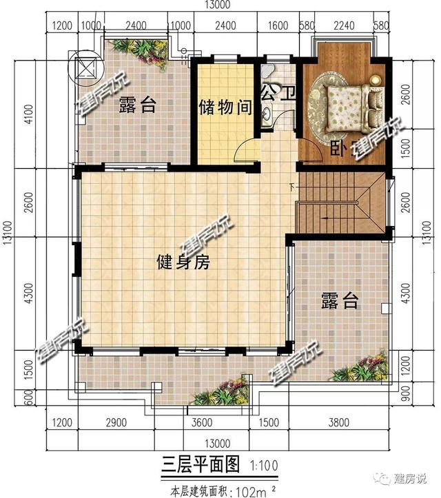 3層別墅設(shè)計圖，選這款，實用又上檔次，完全不輸大豪宅