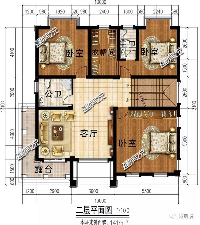 3層別墅設(shè)計圖，選這款，實用又上檔次，完全不輸大豪宅
