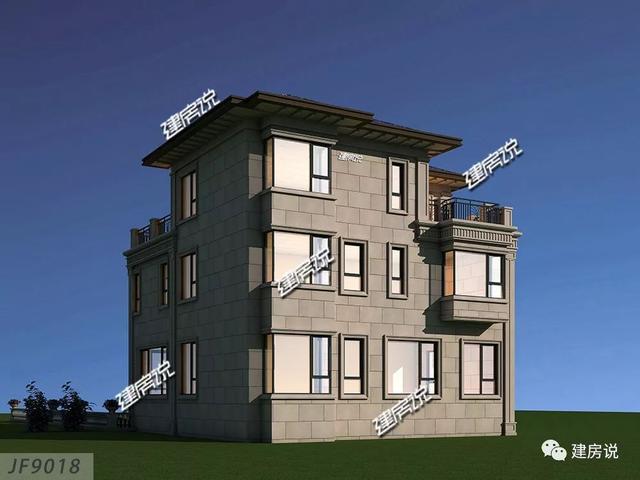 3層別墅設(shè)計圖，選這款，實用又上檔次，完全不輸大豪宅