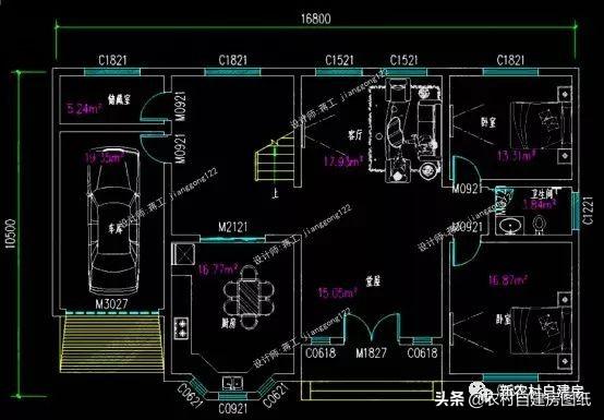 7款農(nóng)村二層別墅設(shè)計圖，每款都有大露臺，第4款讓人移不開眼睛
