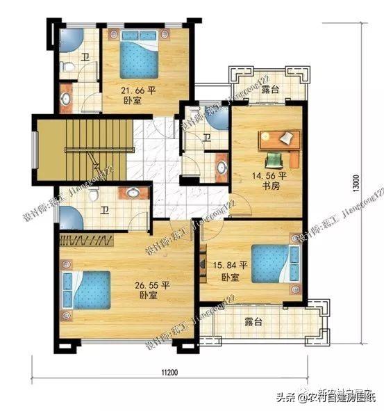 3款帶地下室農(nóng)村別墅設(shè)計圖，第1款人人建得起，第3一看就是有身份的人