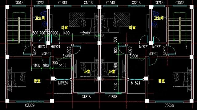 農(nóng)村兩兄弟雙拼設(shè)計圖：35萬單戶有4臥室，現(xiàn)代復(fù)古風(fēng)格相結(jié)合！